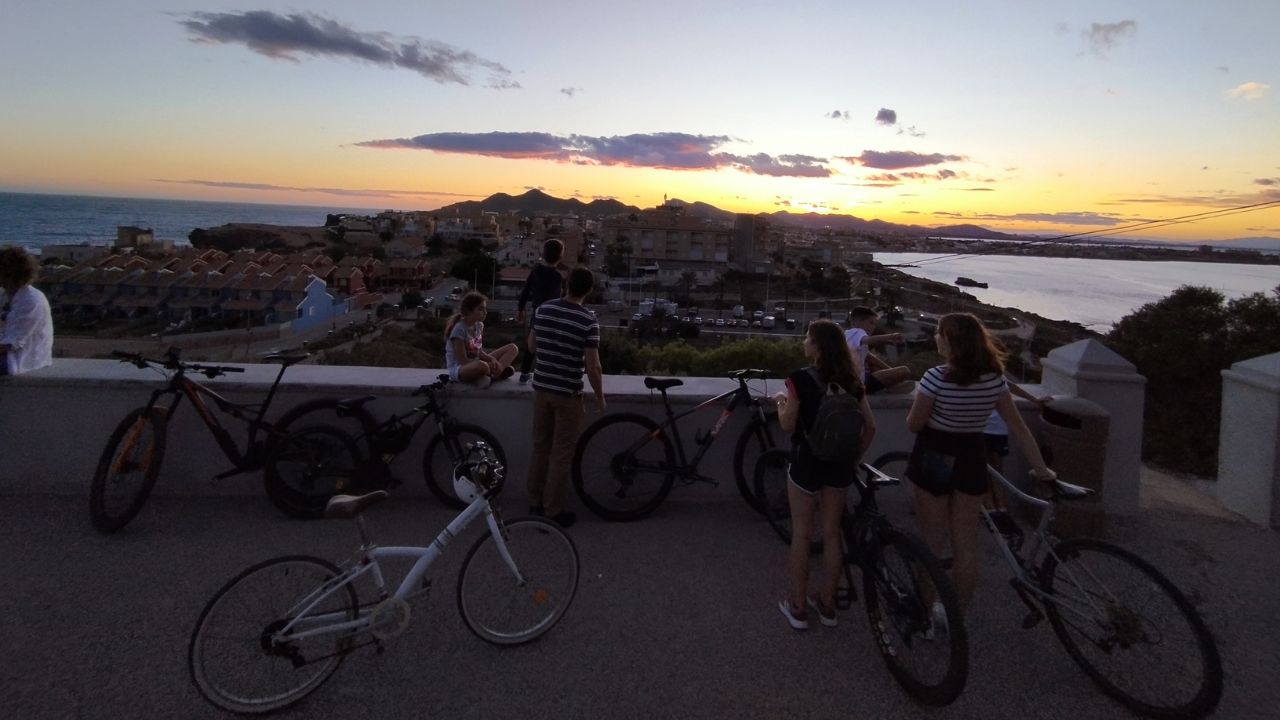 Cabo de Palos en Bici (1) Rafting en la Costa Calida, Region de Murcia. Spain