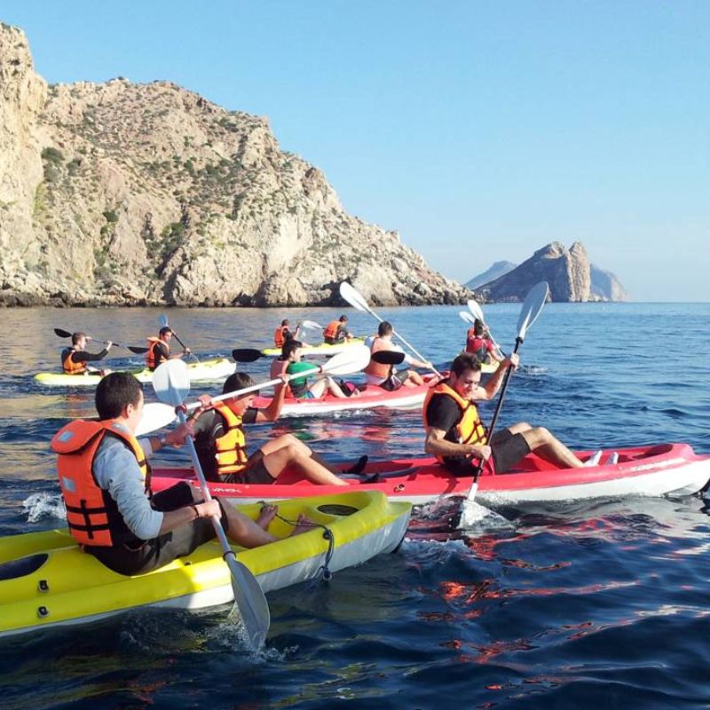 Kayak en la region de murcia